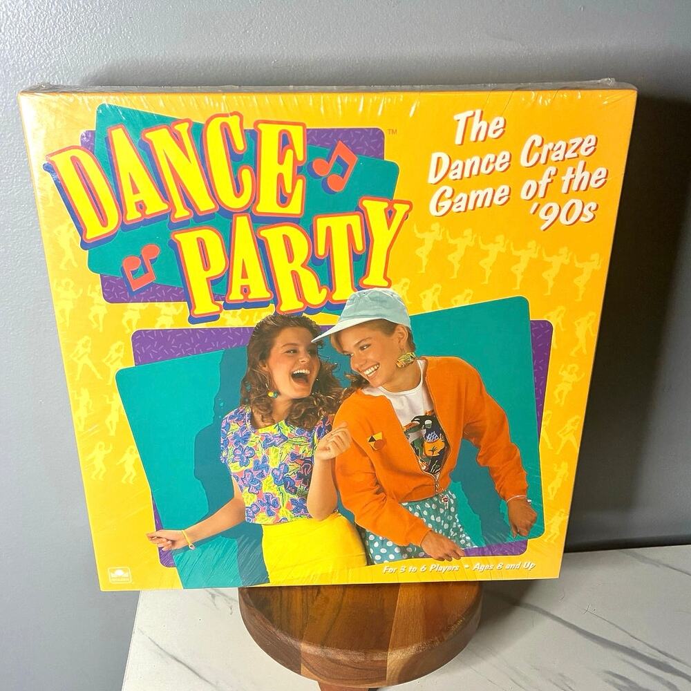 Vintage 1990s Dance Party Board Game – Sealed – The Dance Craze Game of the ’90s